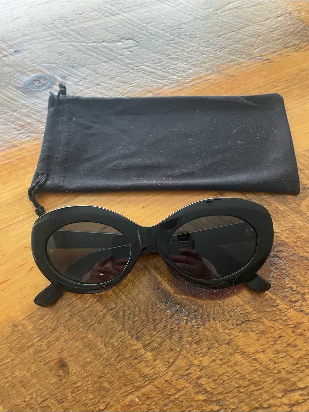 Classic Raen Black Oval Women's Sunglasses